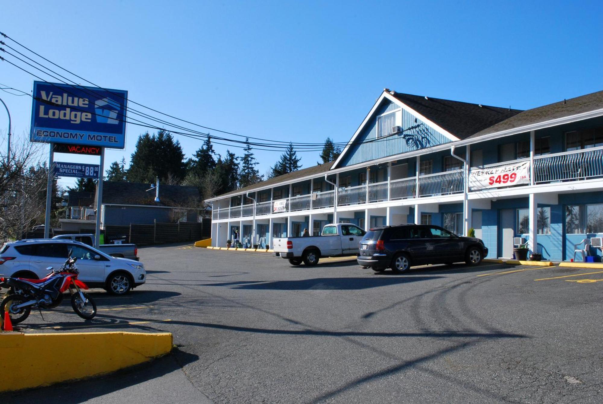 Value Lodge Motel Nanaimo Exterior foto